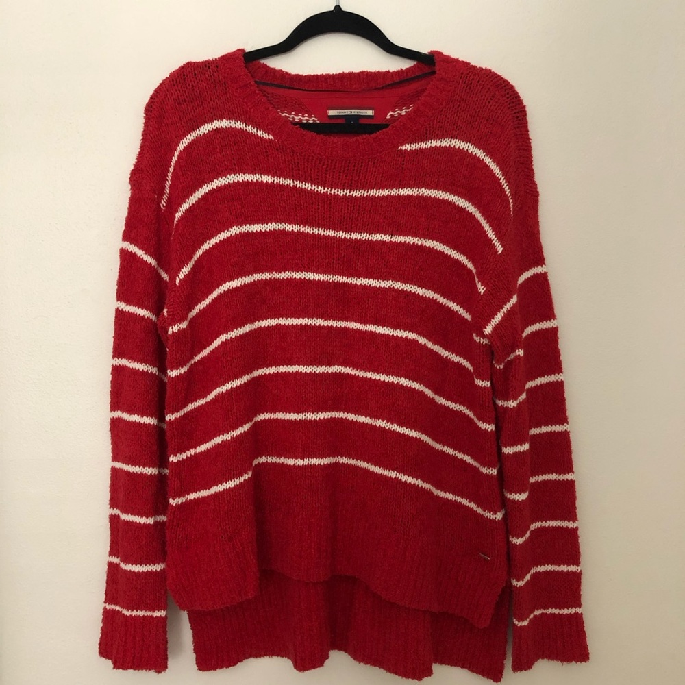 Red Strip Sweater